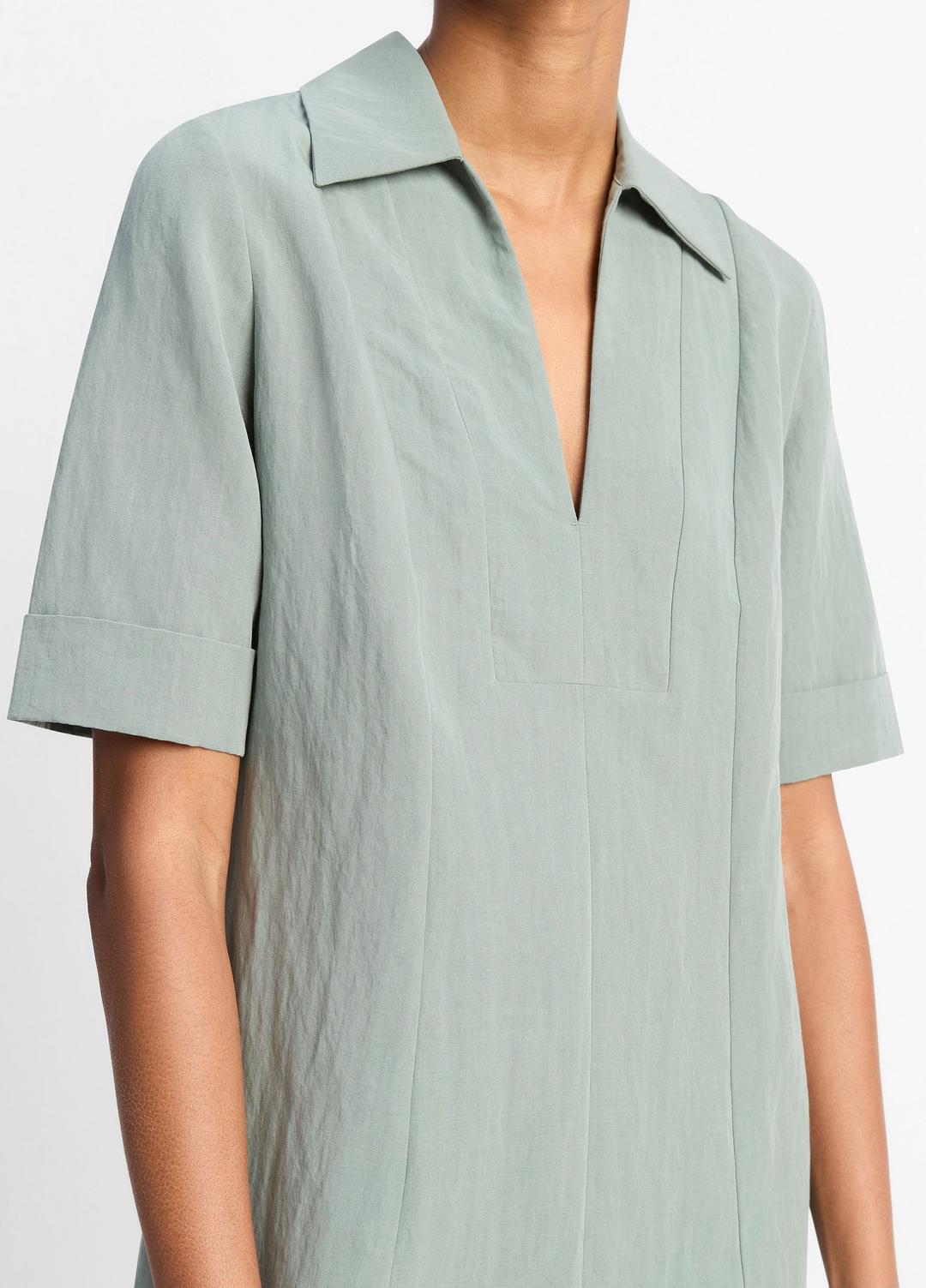 VINCE A-Line Short Dress in Dresses & Skirts