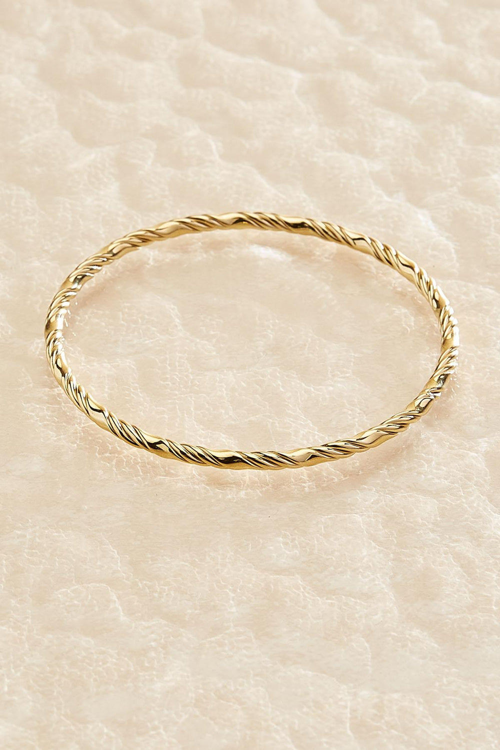 waterproof twisted bangle bracelet Versona Jewelry