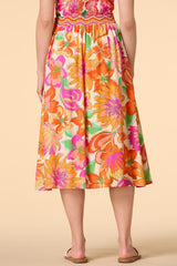 caribbean cutie midi skirt Versona Trends|Apparel