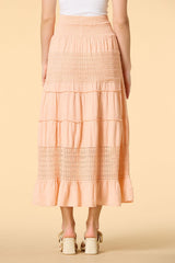 life is peachy crochet maxi skirt Versona Trends|Apparel