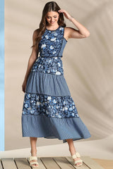 blue moon maxi skirt Versona Trends|Apparel