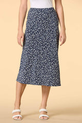 midnight bloom midi skirt Versona Trends|Apparel