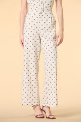 dot in here linen trousers Versona Trends