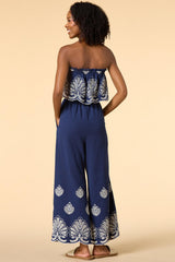 nights in navy jumpsuit Versona Trends