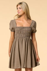 brown eyed girl mini dress Versona Trends