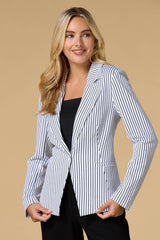 fine line ponte blazer Versona Trends|Apparel