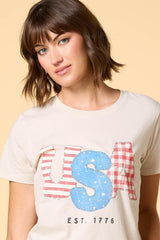 usa graphic tee Versona Trends|Apparel