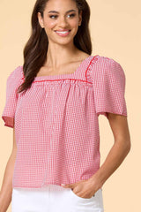 got to have gingham top Versona Trends