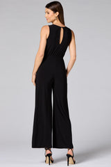 cache gold detail jumpsuit Versona Caché