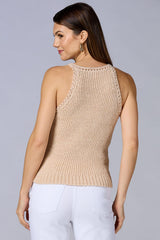 cache solid sweater tank Versona Caché