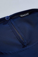 cache solid band hem top Versona Caché