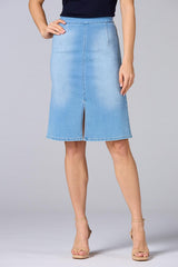 cache denim pencil skirt Versona Caché