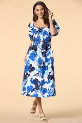 violets are blue maxi dress Versona Apparel