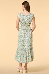 garden walls midi dress Versona Apparel