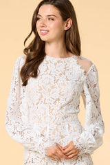 getting hitched lace romper Versona Apparel