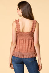 hot mesh tank Versona Apparel
