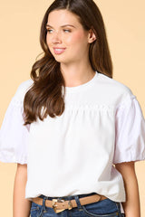 half and half top Versona Apparel
