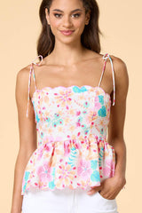 pretty in paradise tank Versona Apparel