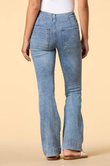 flare weather friend jeans Versona Apparel