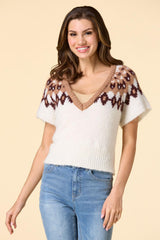 down the isle sweater Versona Apparel