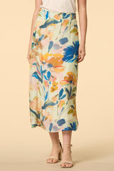 water lily wishes midi skirt Versona Apparel