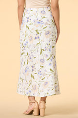 fields of tulips maxi skirt Versona Apparel