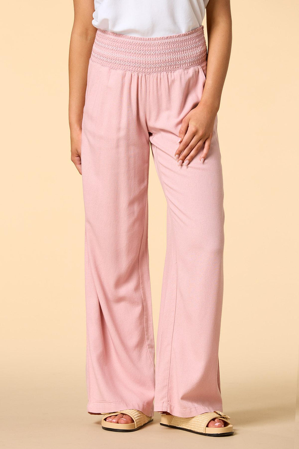 pink lady pants Versona Apparel