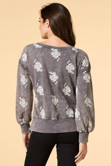 smell the roses sweatshirt Versona Apparel