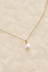 waterproof freshwater pearl pendant necklace Versona Jewelry