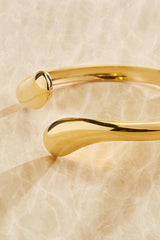 waterproof stainless steel tear cuff bracelet Versona Jewelry