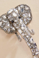 embellished elephant brooch Versona Jewelry