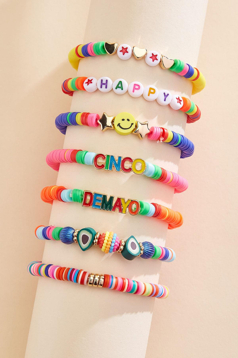 happy cinco de mayo bracelet set Versona Jewelry|Sale