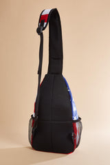 usa flag print sling crossbody Versona Accessories