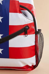usa flag print sling crossbody Versona Accessories