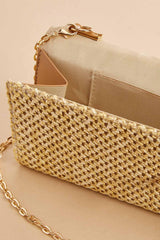 top handle straw clutch Versona Accessories