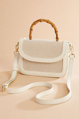 bamboo handle beach crossbody Versona Accessories