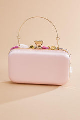 floral embellished clutch Versona Accessories