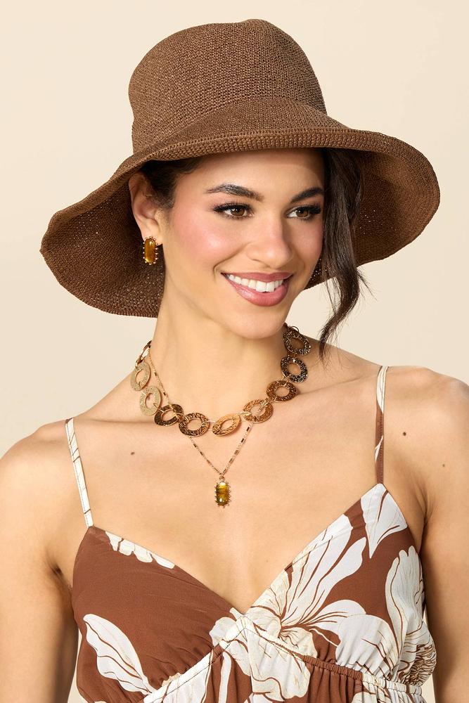 straw bucket hat Versona Accessories