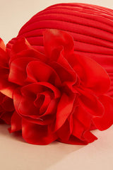 red rose fabric hat Versona Accessories|Sale