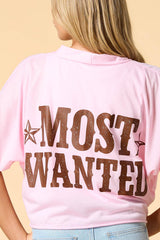 most wanted graphic tie front ruana Versona Accessories