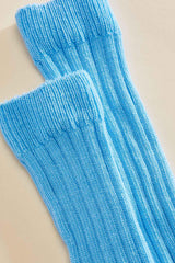 slouchy ribbed crew socks Versona Accessories|Sale