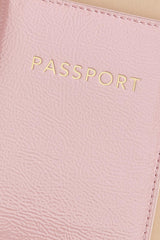pink passport cover Versona Accessories