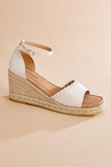 stitched ankle strap platform wedge sandals Versona Shoes|Sale