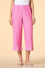 petal pushing cropped pants Versona Sale