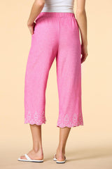 petal pushing cropped pants Versona Sale