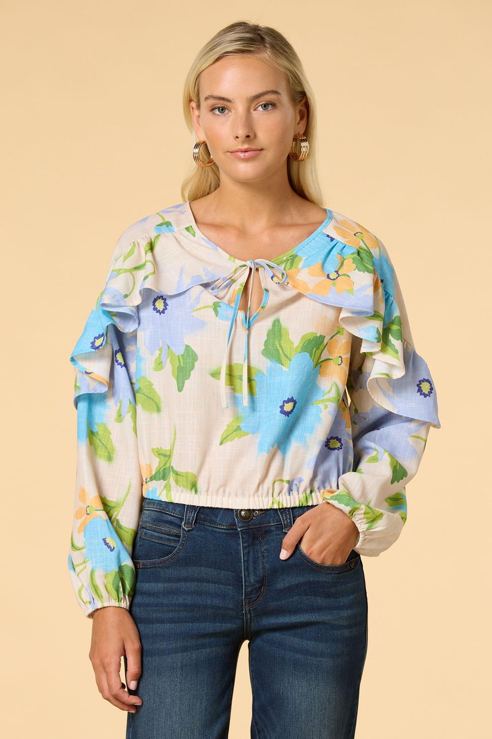 frill of a lifetime top Versona Sale