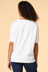 tequila sunrise sequin tee Versona Sale
