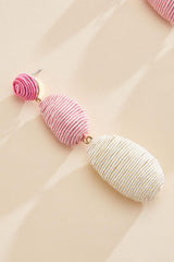 tri color threaded earrings Versona Sale