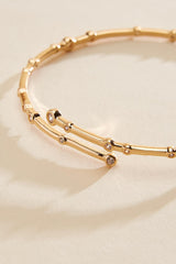 adjustable gold embellished bracelet Versona Sale