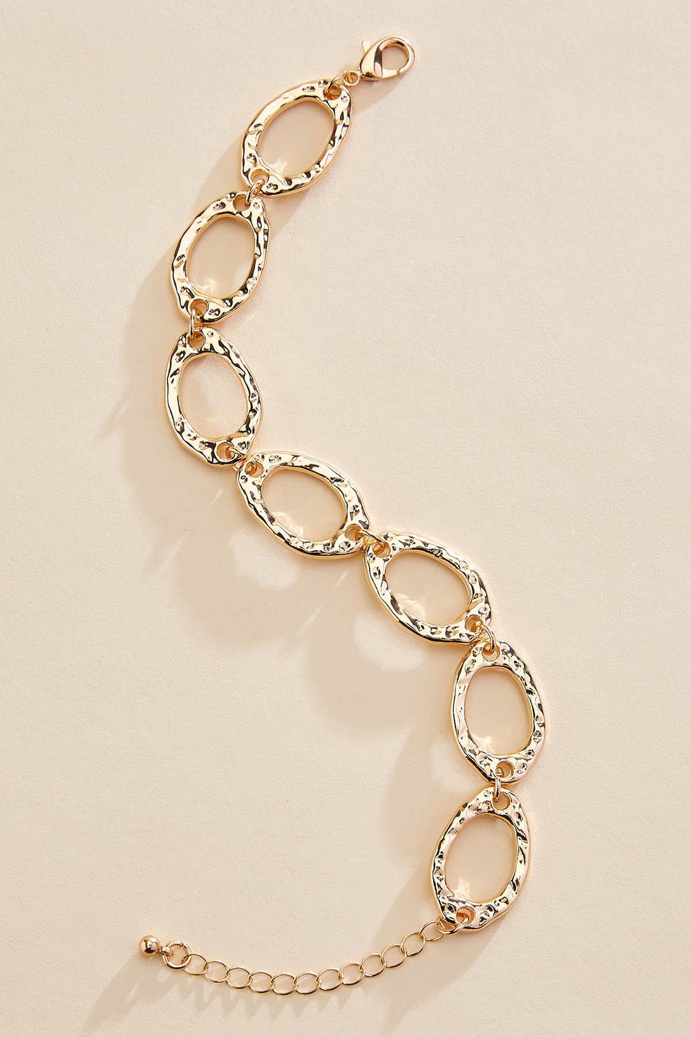 textured gold link bracelet Versona Sale